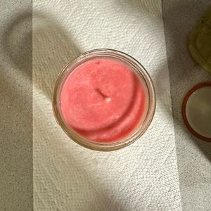 Homemade scented candle